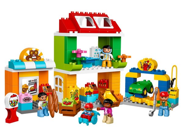 alt LEGO® DUPLO® 10836 Stadtviertel
