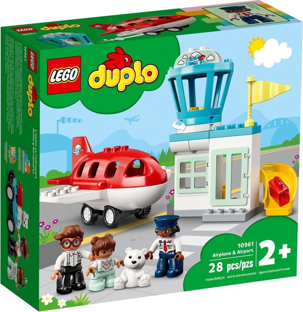 LEGO® DUPLO® 10961 Flugzeug und Flughafen