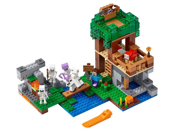 alt LEGO® Minecraft™ 21146 Die Skelette kommen!