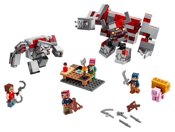 LEGO® Minecraft™ 21163 Das Redstone-Kräftemessen