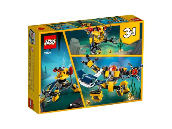 LEGO® Creator 3-in-1-Sets 31090 Unterwasser-Roboter