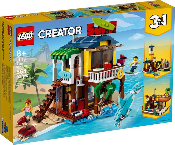 LEGO® Creator 3-in-1-Sets 31118 Surfer-Strandhaus
