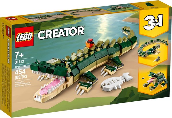 LEGO® Creator  3-in-1-Sets 31121 Krokodil