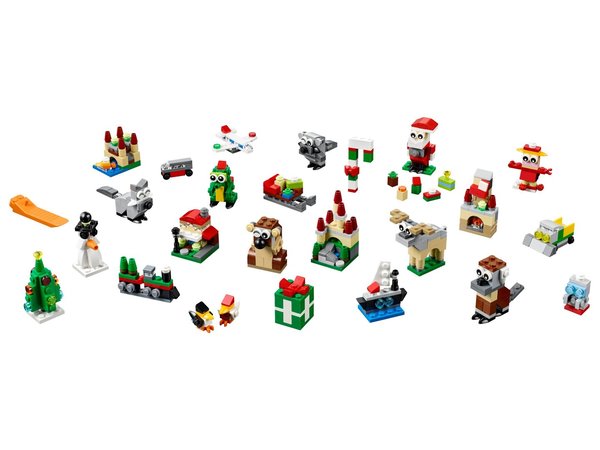 LEGO® Seasonal 40222, 24-In-1 Weihnachtsspaß 2016 Weihnachtlicher Bauspass