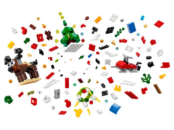 LEGO® 40253 Seasonal  Weihnachtlicher Bauspaß 24-in-1 Weihnachtsspaß