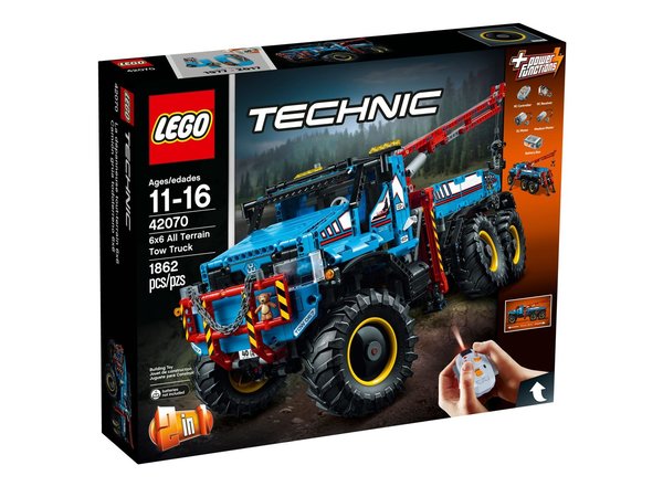 LEGO® Technic 2-in1 Allrad-Abschleppwagen 42070