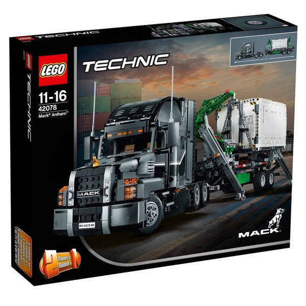 alt LEGO® Technic 42078 Mack Anthem (Verpackung leicht beschädigt)