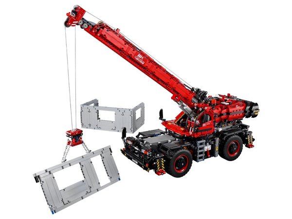 LEGO® Technic 2-in-1 Geländegängiger Kranwagen 42082