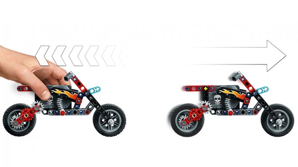 LEGO®  Technic 42106 Stunt-Show mit Truck und Motorrad