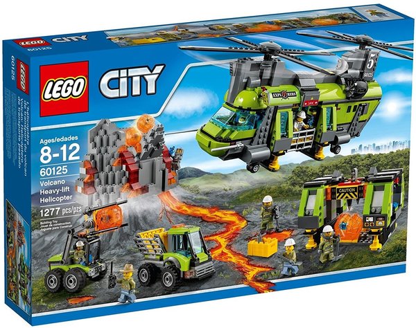 LEGO® City 60125 Vulkan-Schwerlasthelikopter