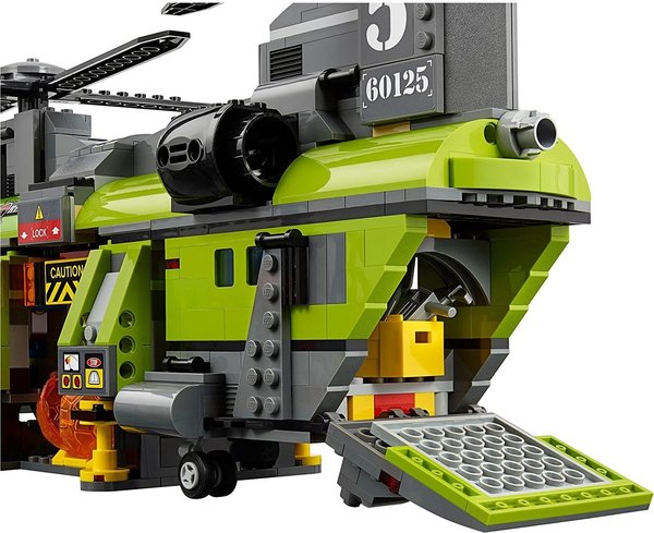 alt LEGO® City 60125 Vulkan-Schwerlasthelikopter