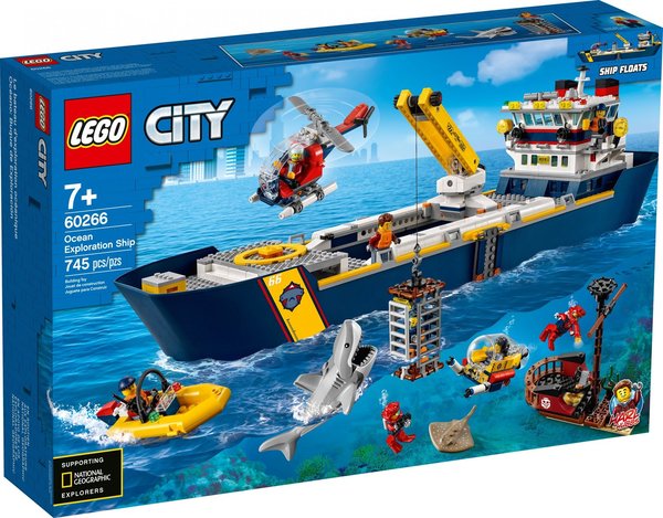 LEGO® City 60266 Meeresforschungsschiff