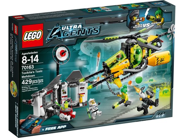 alt LEGO® Ultra Agents 70163 Toxikitas Angriff auf das Labor
