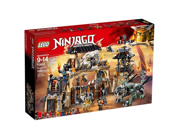 LEGO® NINJAGO® 70655 Drachengrube (Verpackung leicht beschädigt)