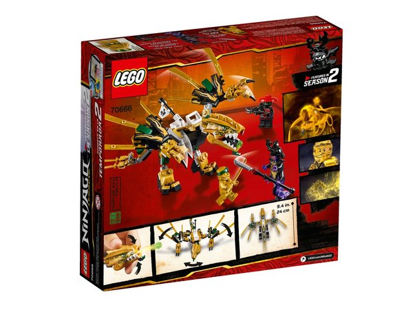 LEGO® NINJAGO® 70666 Goldener Drache
