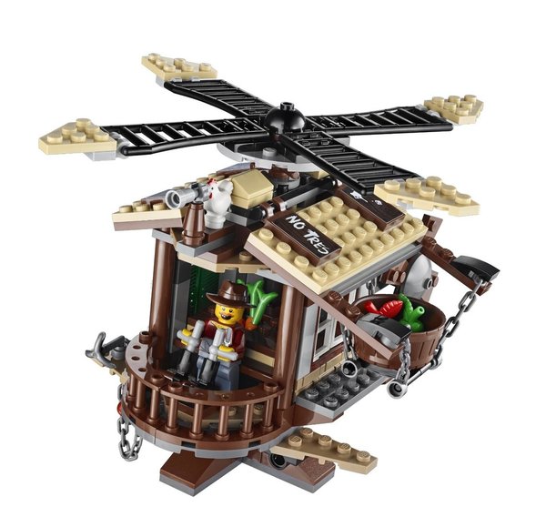 THE LEGO® MOVIE™ 70813 Windmühle und Feuerwehr-Roboter Verstärkung