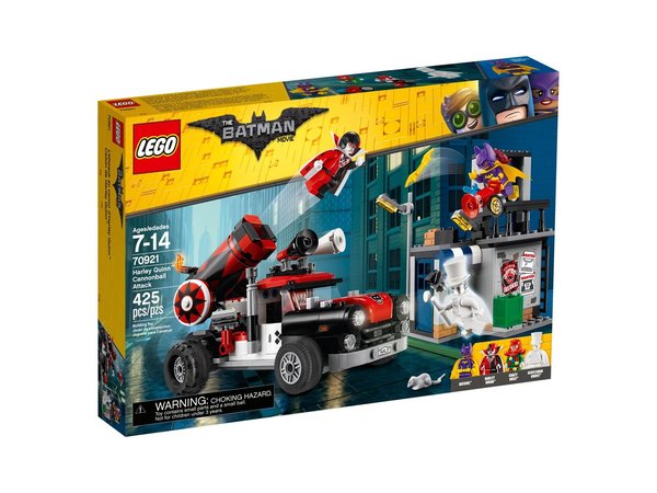 THE LEGO® BATMAN MOVIE  70921 Harley Quinn™ Kanonenkugel..