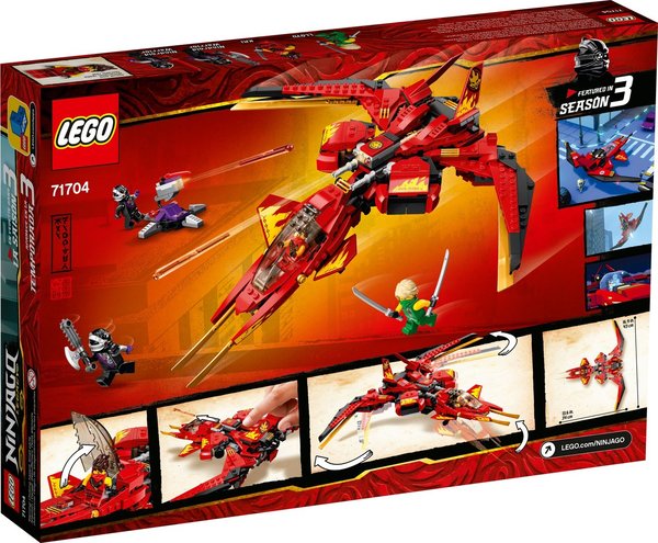 LEGO® NINJAGO® 71704 Kais Super-Jet