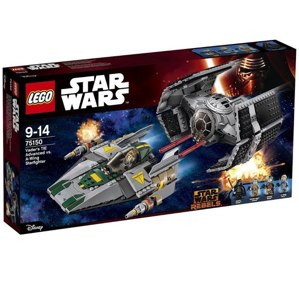 LEGO® Star Wars™ 75150 Vaders TIE Advanced vs. A-Wing Starfighter