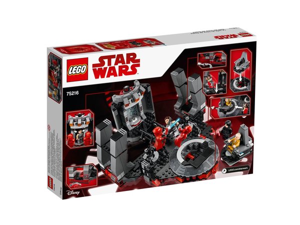 alt LEGO®  Star Wars™ 75216 Snokes Thronsaal