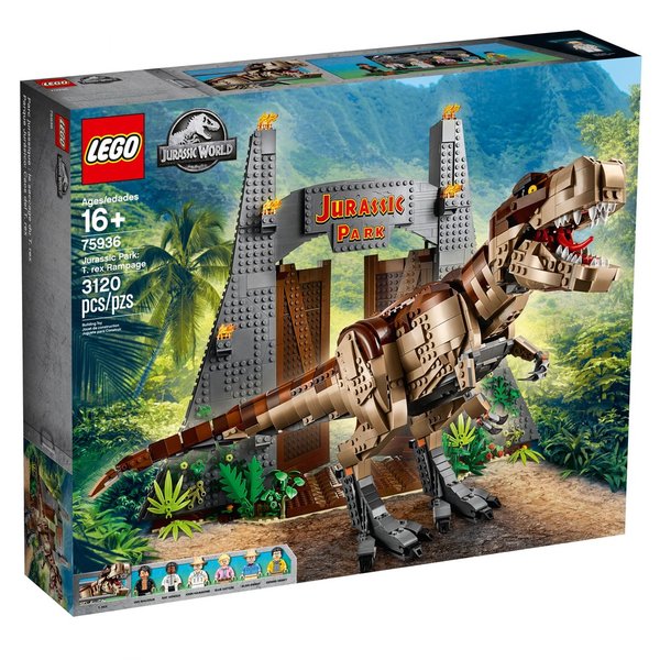 LEGO® Jurassic World™ 75936 Jurassic Park: T. Rex' Verwüstung