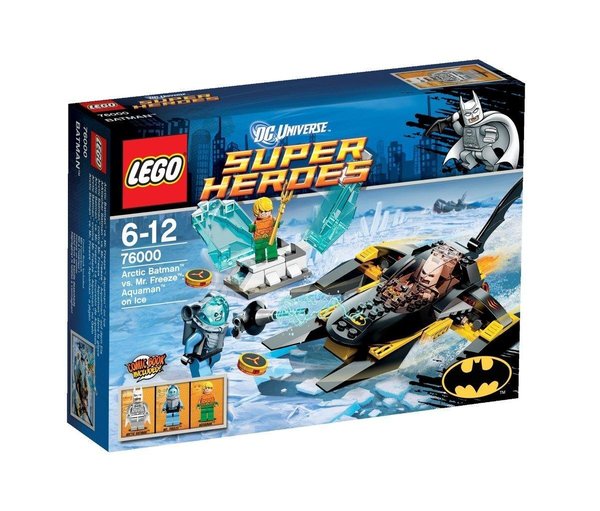 LEGO® Super Heroes 76000 Arktischer Batman™ vs. Mr. Freeze™:Aquaman™ auf dem Eis