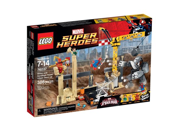 LEGO® Marvel Super Heroes™ 76037 Rhino und Sandman - Allianz der Superschurken