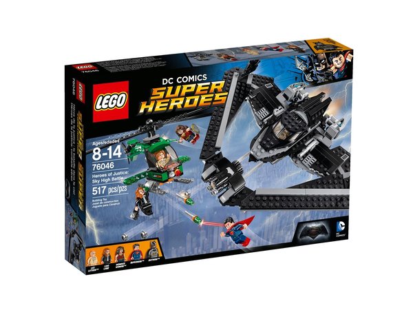 LEGO® DC Universe Super Heroes™ 76046 Helden der Gerechtigkeit: Duell in der Luft