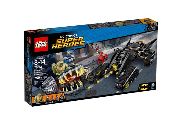 LEGO® Super Heroes Batman™: 76055 Killer Crocs™ Überfall ... (Verpackung leicht beschädigt)