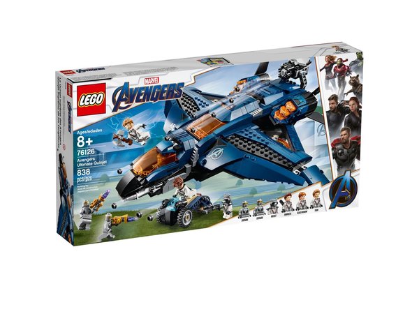 LEGO® Marvel 76126 Ultimativer Avengers-Quinjet