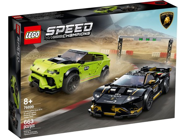 LEGO® Speed Champions 76899 Lamborghini Urus ST-X & Huracán Super Trofeo