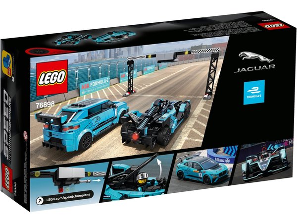 LEGO® Speed Champions 76898 Jaguar Racing & Jaguar I-PACE eTROPHY