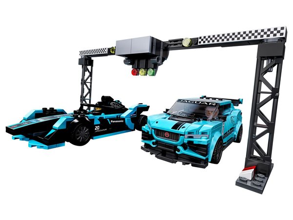 LEGO® Speed Champions 76898 Jaguar Racing & Jaguar I-PACE eTROPHY