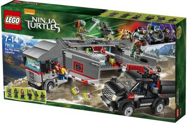 LEGO® Teenage Mutant Ninja Turtles™ 79116 Flucht mit dem Sattelzug