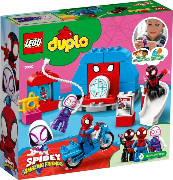 LEGO® DUPLO® 10940 Marvel Spider-Man Spider-Mans Hauptquartier