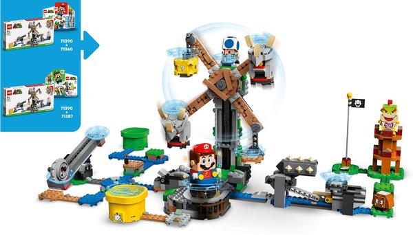 LEGO® Super Mario™ 717390 Reznors Absturz – Erweiterungsset