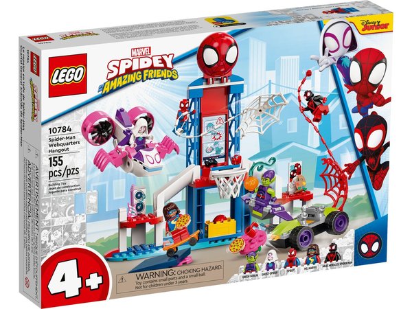 LEGO® Spidey und Seine Super-Freunde 10784 Spider-Mans Hauptquartier