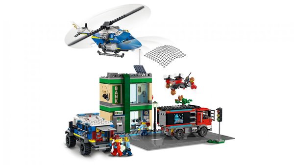 LEGO® City 60317 Banküberfall mit Verfolgungsjagd