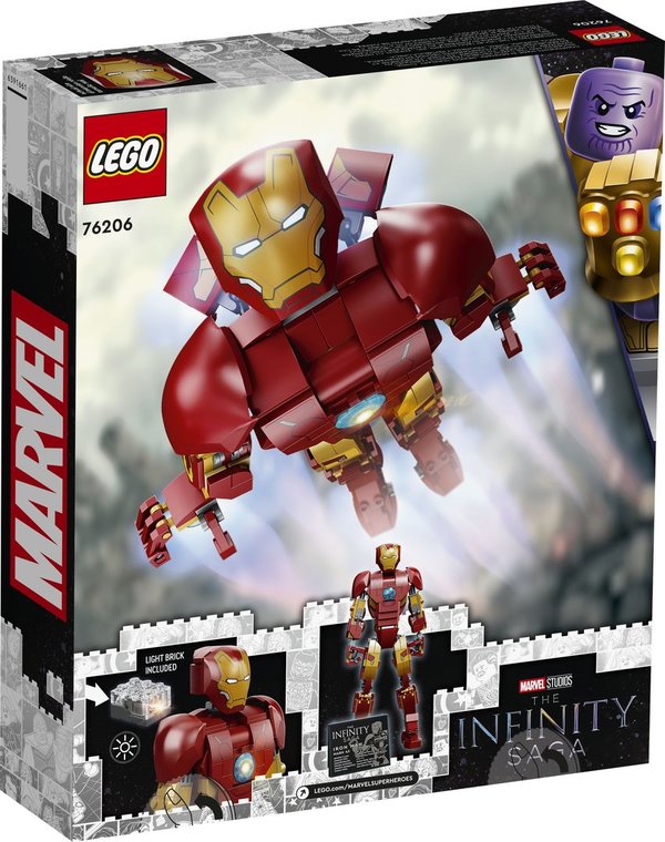 LEGO® Marvel Super Heroes™ 76206 ron Man Figur