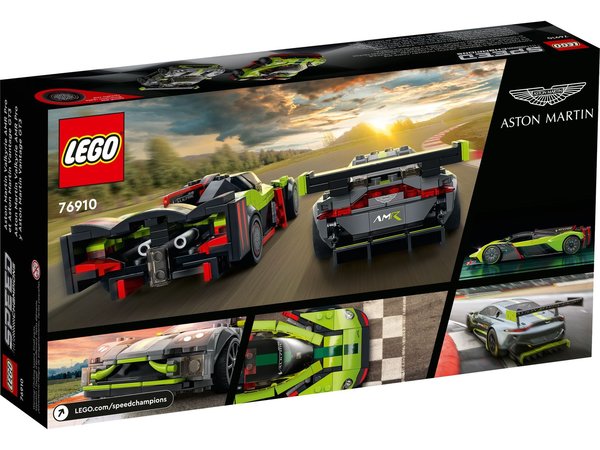 LEGO® Speed Champions 76910 Aston Martin Valkyrie AMR Pro & Aston Martin Vantage GT3