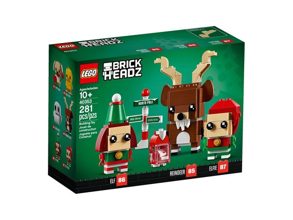 LEGO® BrickHeadz™ 40353 Rentier und Elfen