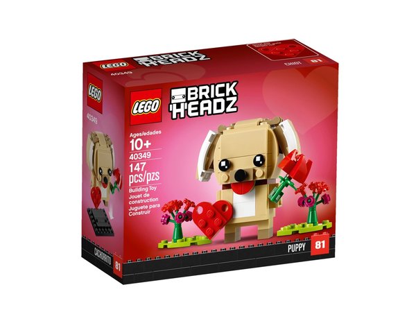 LEGO® BrickHeadz™ Seasonal 40349 Valentinstag-Welpe