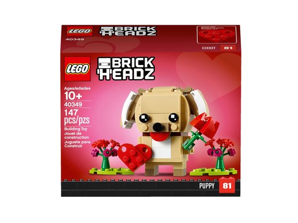 LEGO® BrickHeadz™ Seasonal 40349 Valentinstag-Welpe