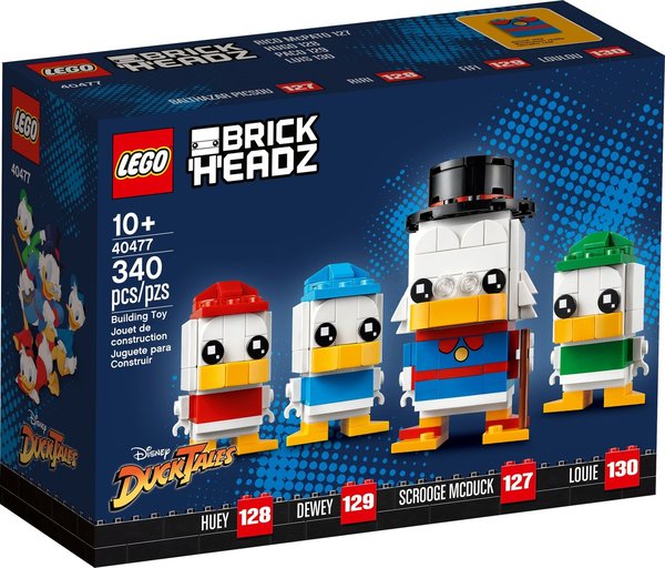 LEGO® BrickHeadz™ 40477 Dagobert Duck, Tick, Trick & Track