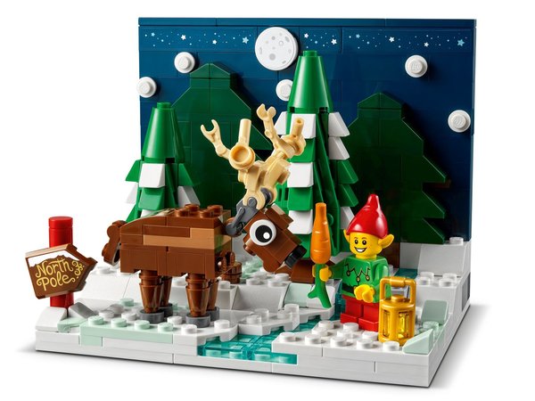 LEGO® Seasonal 40484 Vorgarten des Weihnachtsmanns