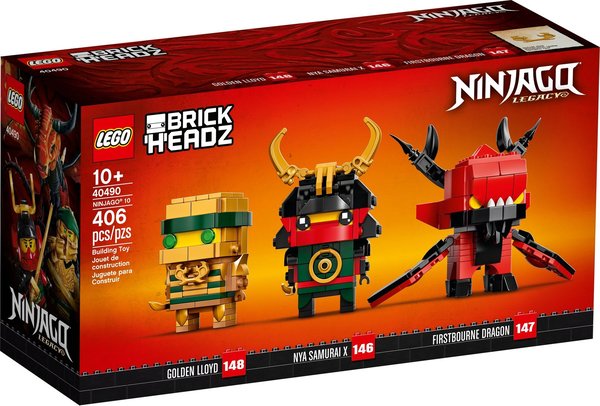 LEGO® BrickHeadz™ 40490 NINJAGO® 10