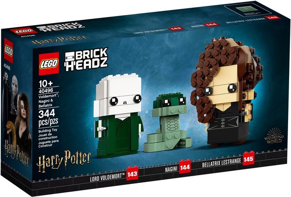 LEGO® BrickHeadz™ Harry Potter™ 40496 Voldemort™, Nagini & Bellatrix