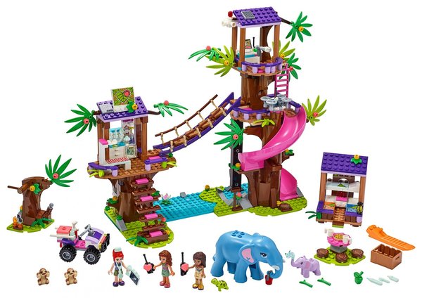 LEGO® Friends 41424 Tierrettungsstation im Dschungel