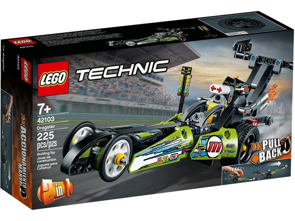 LEGO® Technic 2-in1 Dragster Rennauto 42102