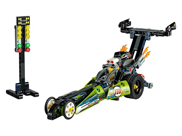 LEGO® Technic 2-in1 Dragster Rennauto 42103